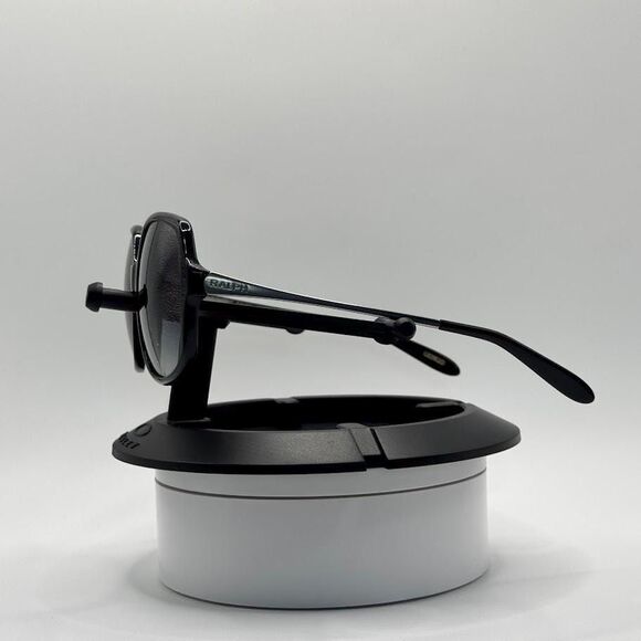 NEW Ladies Y2K Polo Ralph Lauren Large Sunglasses RA5139 Black & Silver 56/16 main image 5